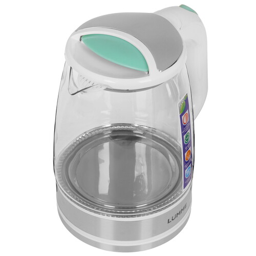 Купить Электрочайник LUMME LU-164 белый  9052797. Характеристики, отзывы и цены в Донецке