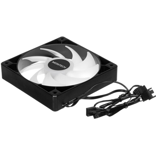 Купить Комплект вентиляторов Montech GF120 ARGB PWM  5620725. Характеристики, отзывы и цены в Донецке