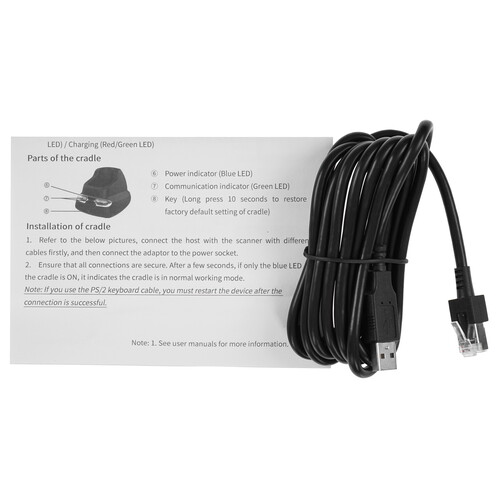 Купить Сканер штрих-кода Mindeo CS2291-HD RF USB Kit  9169257. Характеристики, отзывы и цены в Донецке