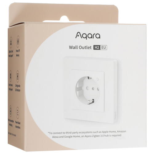 Купить Умная розетка Aqara WP-P01D  5446052. Характеристики, отзывы и цены в Донецке