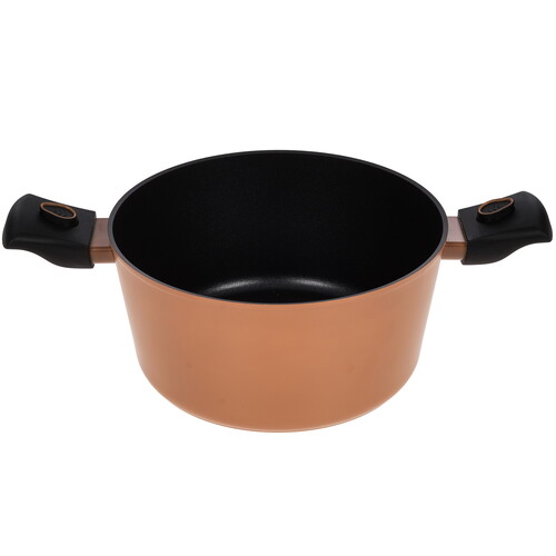 Купить Кастрюля Werner Tivoli 52001 4.5 л 24 см коричневый  9223408. Характеристики, отзывы и цены в Донецке