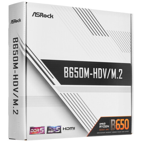 Купить Материнская плата ASRock B650M-HDV/M.2  5417150. Характеристики, отзывы и цены в Донецке