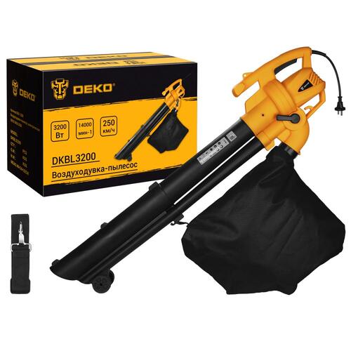 Купить Электрическая воздуходувка DEKO DKBL3200  9987737. Характеристики, отзывы и цены в Донецке