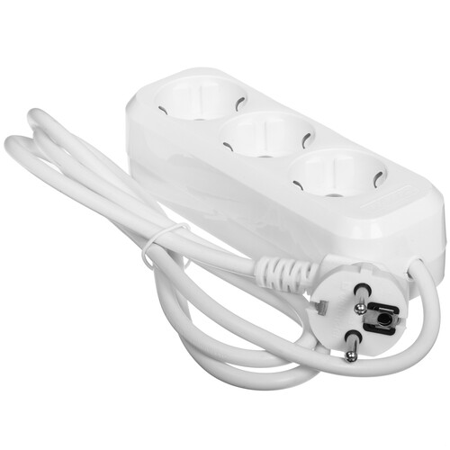 Купить Удлинитель Defender R330 белый  9231109. Характеристики, отзывы и цены в Донецке