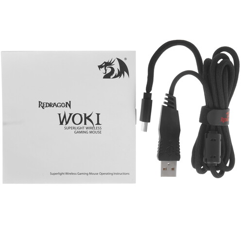 Купить Мышь беспроводная/проводная Redragon Woki  9197716. Характеристики, отзывы и цены в Донецке