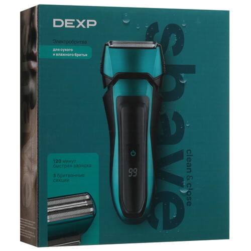 Купить Электробритва DEXP CW-2300YXBG  4894570. Характеристики, отзывы и цены в Донецке
