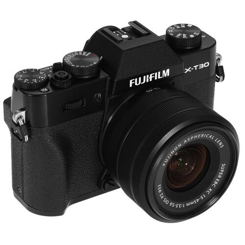 Купить Беззеркальный фотоаппарат Fujifilm X-T30 II Kit 15-45mm черный  5065575. Характеристики, отзывы и цены в Донецке
