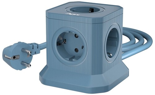 Купить Сетевой фильтр AGNI TP-VE4U5E синий  9289287. Характеристики, отзывы и цены в Донецке