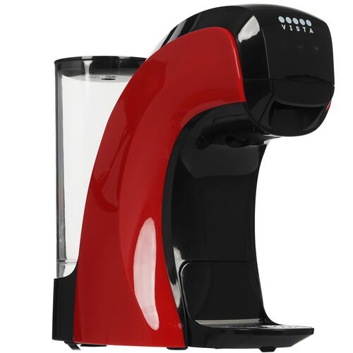 Купить Кофемашина капсульная Vista Teano Red DNS400R  9078600. Характеристики, отзывы и цены в Донецке