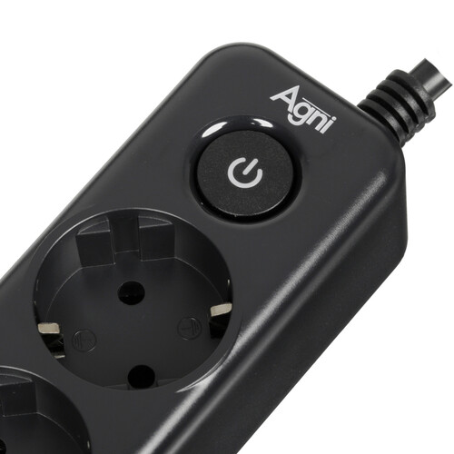 Купить Сетевой фильтр AGNI TP-FD3E черный  9289356. Характеристики, отзывы и цены в Донецке