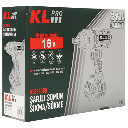 Купить Гайковерт KLPRO KLSS18BH-50  9154029. Характеристики, отзывы и цены в Донецке