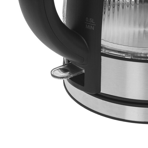 Купить Электрочайник RED SOLUTION G121 серебристый  9222167. Характеристики, отзывы и цены в Донецке