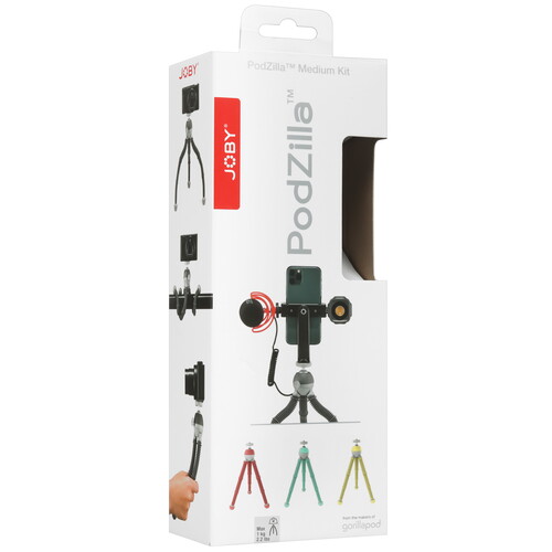Купить Штатив JOBY PodZilla Medium Kit серый  5349163. Характеристики, отзывы и цены в Донецке