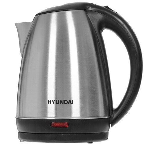 Купить Электрочайник Hyundai HYK-S1030 серебристый  8190384. Характеристики, отзывы и цены в Донецке