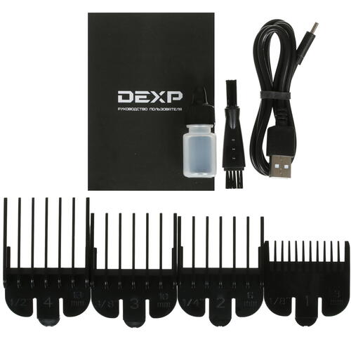 Купить Машинка для стрижки DEXP HC-0313YX серебристый/черный  5041404. Характеристики, отзывы и цены в Донецке