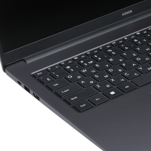 Купить 16" Ноутбук HONOR MagicBook X16 2025 серый  5608550. Характеристики, отзывы и цены в Донецке