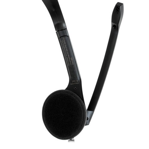 Купить Проводные наушники EPOS Sennheiser PC 5 CHAT черный  1364460. Характеристики, отзывы и цены в Донецке
