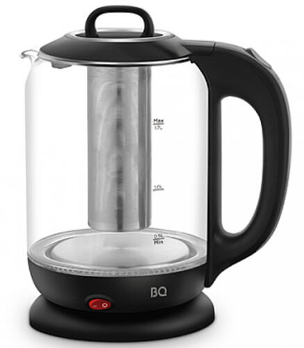 Купить Электрочайник BQ KT1701G черный  9072994. Характеристики, отзывы и цены в Донецке