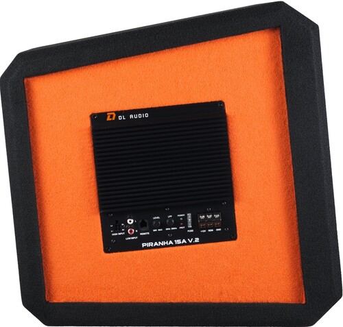 Купить Автосабвуфер активный DL Audio Piranha 15A V.2 Black  9285829. Характеристики, отзывы и цены в Донецке