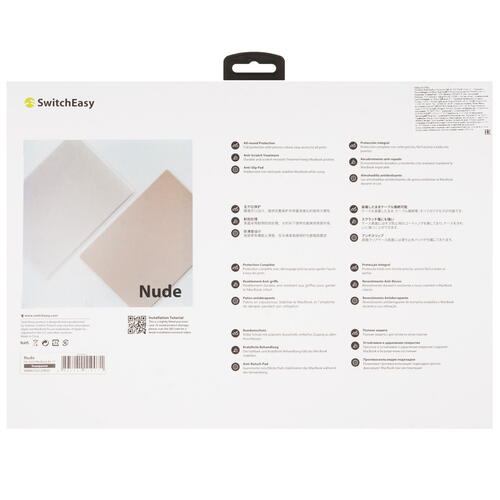 Купить 15.3" Накладка SwitchEasy Nude MacBook Protective Case прозрачный  9122493. Характеристики, отзывы и цены в Донецке