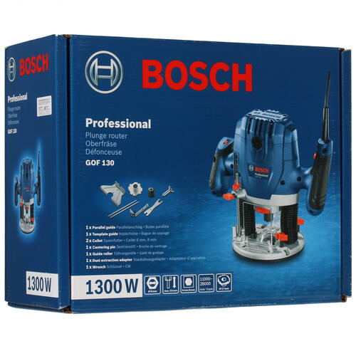 Купить Фрезер Bosch GOF 130 Professional 06016B7000  4768073. Характеристики, отзывы и цены в Донецке