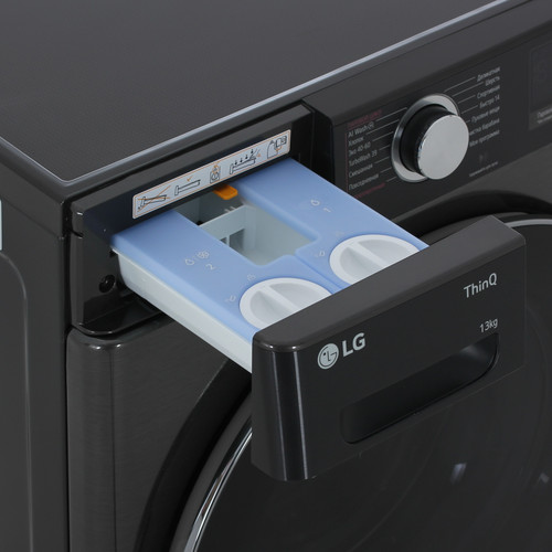 Купить Стиральная машина LG F4V9LA2P черный  5494512. Характеристики, отзывы и цены в Донецке