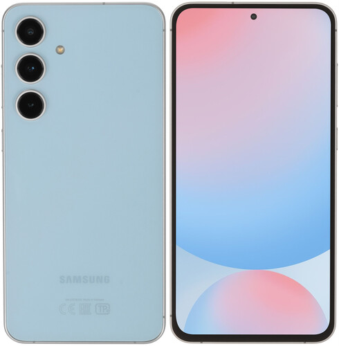 Купить 6.7" Смартфон Samsung Galaxy S24 FE 256 ГБ голубой  5493472. Характеристики, отзывы и цены в Донецке