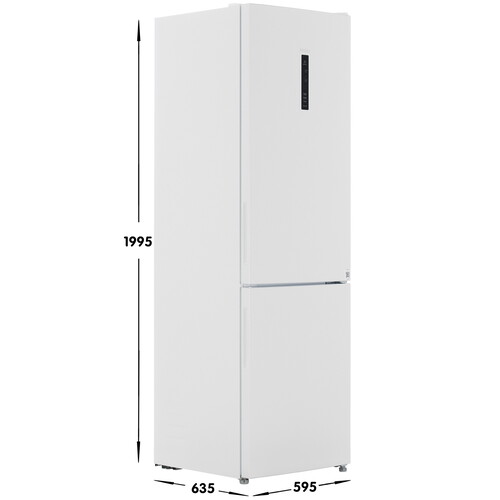 Купить Холодильник с морозильником   Haier CEF538CWG белый  9291529. Характеристики, отзывы и цены в Донецке