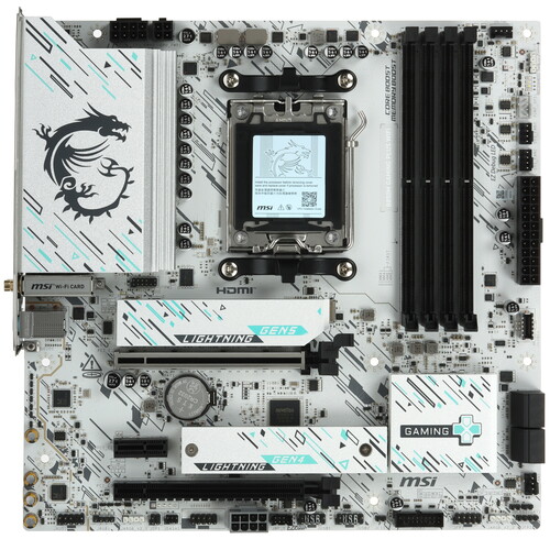 Купить Материнская плата MSI B850M GAMING PLUS WIFI  5632526. Характеристики, отзывы и цены в Донецке