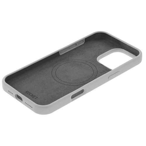 Купить Накладка  Rocket Silk для Apple iPhone 16 Pro Max серый  5474325. Характеристики, отзывы и цены в Донецке