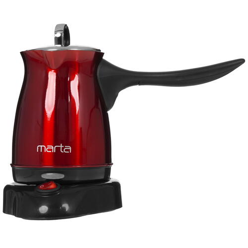 Купить Электрическая турка Marta MT-2143 красный  5353699. Характеристики, отзывы и цены в Донецке