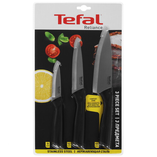 Купить Набор ножей Tefal Reliance K2213S74  4739831. Характеристики, отзывы и цены в Донецке