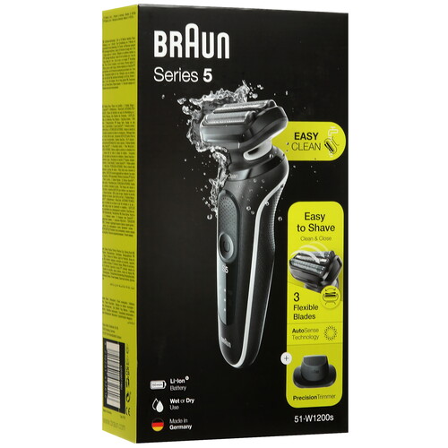 Купить Электробритва Braun S5 51-W1200s  5484670. Характеристики, отзывы и цены в Донецке