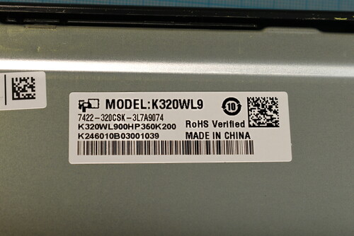 Купить LCD (В сборе) 31.5" для монитора ARDOR GAMING SHAPER PRO AQ32H4 (K320WL9) [SG3151G02-6_V6.2]  9242361. Характеристики, отзывы и цены в Донецке