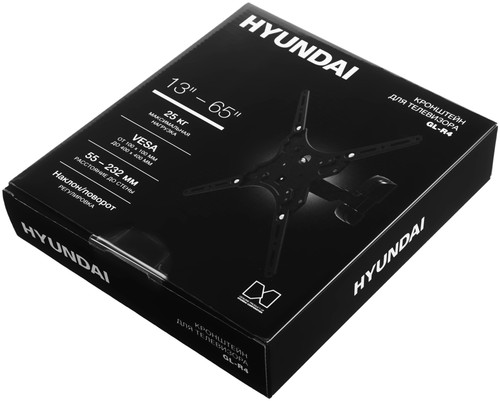 Купить Кронштейн для ТВ Hyundai GL-R4 черный  5614324. Характеристики, отзывы и цены в Донецке