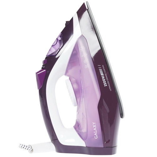 Купить Утюг GALAXY GL6124 фиолетовый  1291154. Характеристики, отзывы и цены в Донецке