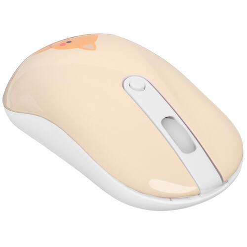 Купить Мышь беспроводная DEXP WM-311WU Cute cat  бежевый  5404132. Характеристики, отзывы и цены в Донецке
