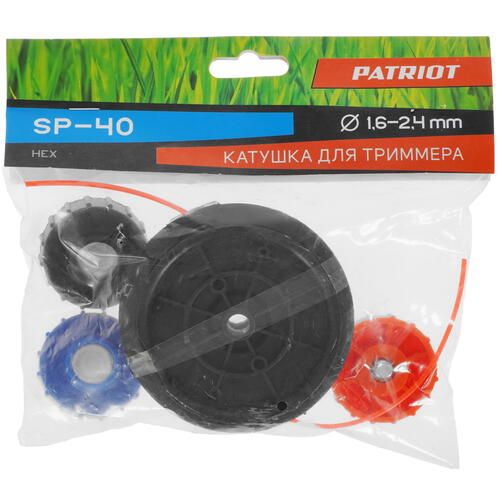 Купить Триммерная головка Patriot SP-40 + 3 болта в комплекте  5042192. Характеристики, отзывы и цены в Донецке