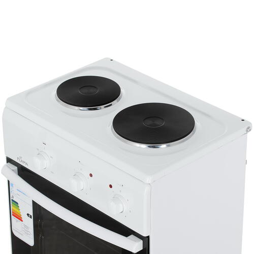 Купить Электрическая плита FLAMA CE 32011 W белый  9973269. Характеристики, отзывы и цены в Донецке