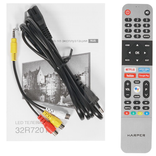 Купить 32" (81 см) Телевизор Harper 32R720TS черный  8199360. Характеристики, отзывы и цены в Донецке