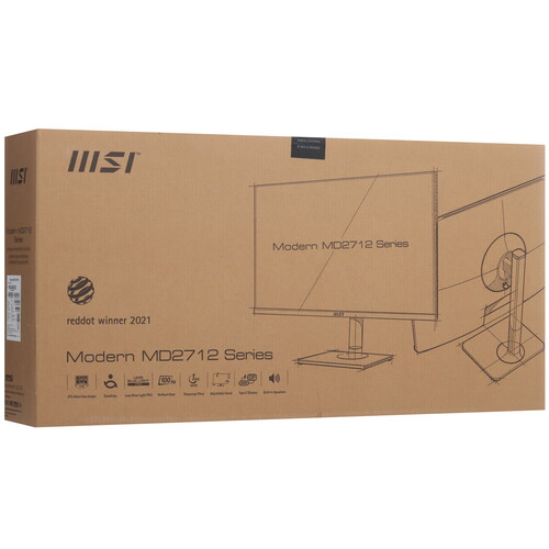 Купить 27" Монитор MSI Modern MD2712PW белый  5454380. Характеристики, отзывы и цены в Донецке