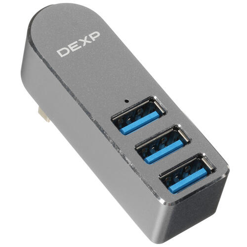 Купить USB-разветвитель DEXP EU-329  5402218. Характеристики, отзывы и цены в Донецке