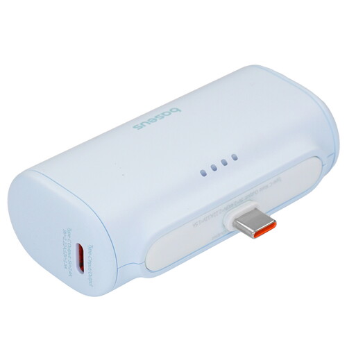 Купить Портативный аккумулятор Baseus Compact голубой  5463541. Характеристики, отзывы и цены в Донецке