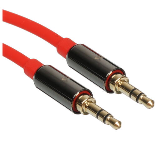 Купить Кабель   DEXP 3.5 mm jack - 3.5 mm jack красный  5421562. Характеристики, отзывы и цены в Донецке