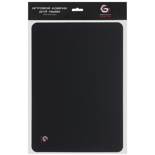Купить Коврик Gembird MP-35-25-BLACK  черный  5496150. Характеристики, отзывы и цены в Донецке