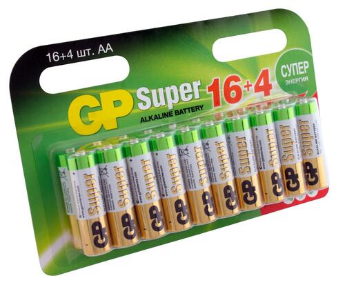 Купить Батарейка GP Super AA / AA (LR6/ER14505/FR6/R6P)  1279623. Характеристики, отзывы и цены в Донецке