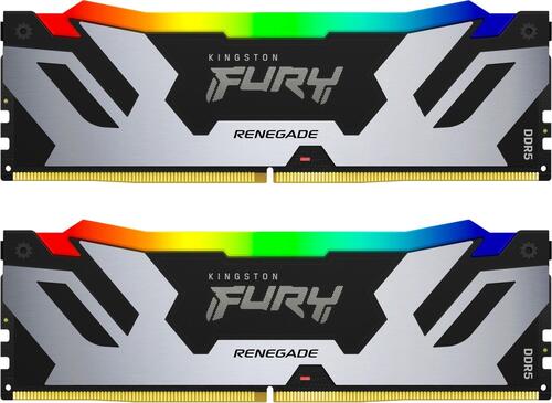 Купить Оперативная память Kingston FURY Renegade Silver RGB  5436385. Характеристики, отзывы и цены в Донецке