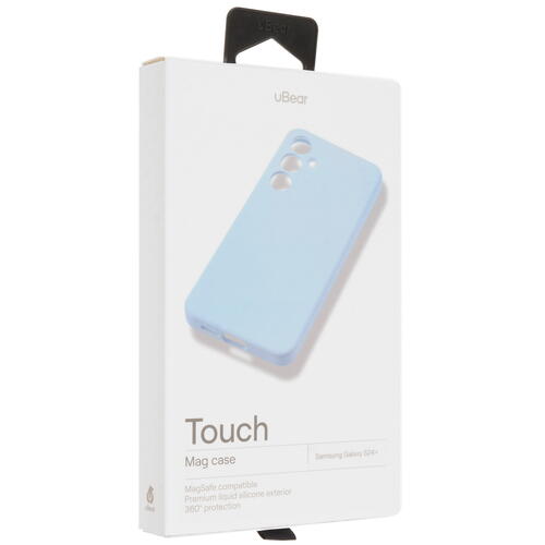 Купить Накладка  uBear Touch Mag Case для Samsung Galaxy S24+ голубой  5451652. Характеристики, отзывы и цены в Донецке