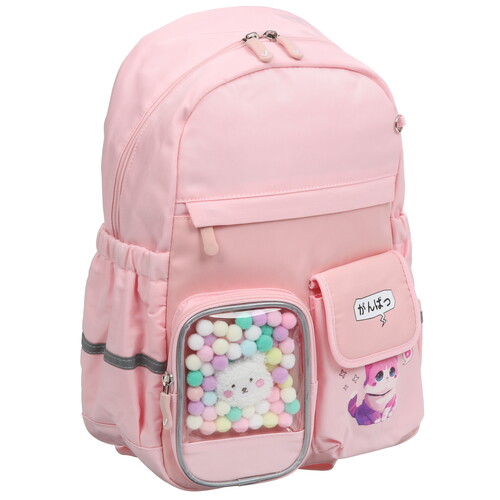 Купить Рюкзак BRAUBERG PASTEL Anime kittten розовый  9128329. Характеристики, отзывы и цены в Донецке
