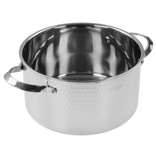Купить Кастрюля Rondell RainDrops RDS-1295 5.6 л 24 см серебристый  9309619. Характеристики, отзывы и цены в Донецке
